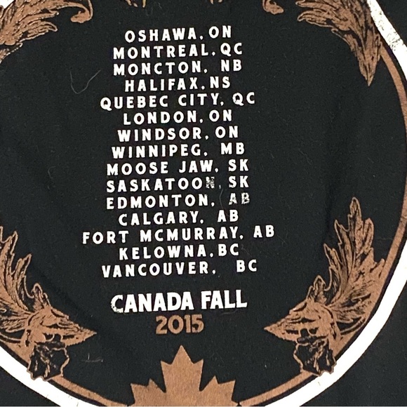 Halestorm Canadian Tour 2015 Concert Tour T-shirt Women’s Size Small - Picture 4 of 6